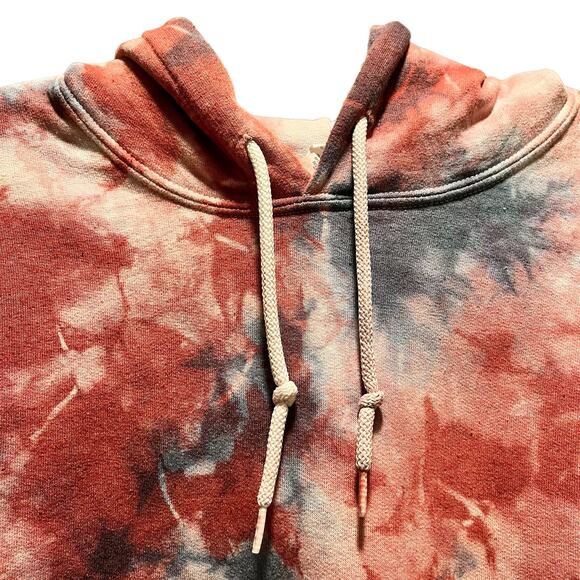 Gildan Hoodie Sweatshirt Large Crop Tie Dye Pullover Multi-color small - Picture 8 of 9